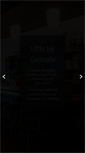 Mobile Screenshot of littlejoycocktails.com